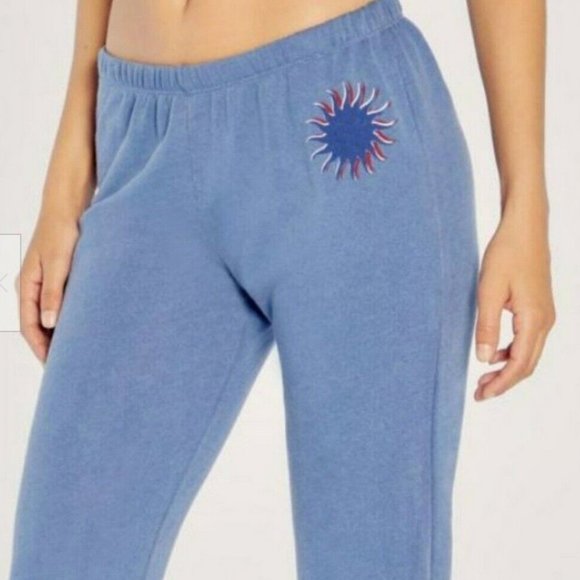 Wildfox True Blue Del Sol Sweatpants S - Picture 2 of 2